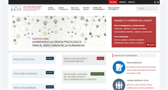 Desktop Screenshot of cienciapsicologica.org